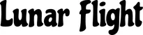 Produktbeispiel Schriftzug - Lunar Flight