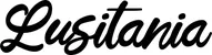 Produktbeispiel Schriftzug - Lusitania