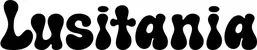 Produktbeispiel Schriftzug - Lusitania