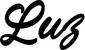 Produktbeispiel Schriftzug - Luz