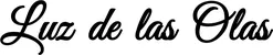 Produktbeispiel Schriftzug - Luz de las Olas