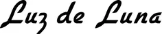 Produktbeispiel Schriftzug - Luz de Luna