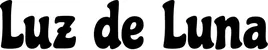 Produktbeispiel Schriftzug - Luz de Luna