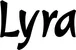 Produktbeispiel Schriftzug - Lyra