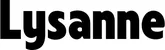 Produktbeispiel Schriftzug - Lysanne