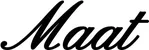 Produktbeispiel Schriftzug - Maat