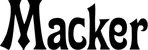 Produktbeispiel Schriftzug - Macker