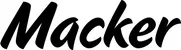 Produktbeispiel Schriftzug - Macker
