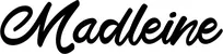 Produktbeispiel Schriftzug - Madleine