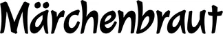 Produktbeispiel Schriftzug - Märchenbraut