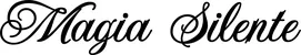 Produktbeispiel Schriftzug - Magia Silente
