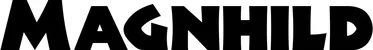 Produktbeispiel Schriftzug - Magnhild