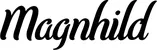 Produktbeispiel Schriftzug - Magnhild