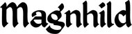 Produktbeispiel Schriftzug - Magnhild
