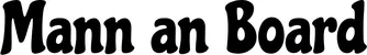 Produktbeispiel Schriftzug - Mann an Board