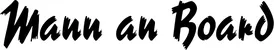 Produktbeispiel Schriftzug - Mann an Board