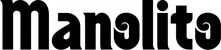 Produktbeispiel Schriftzug - Manolito