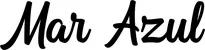 Produktbeispiel Schriftzug - Mar Azul