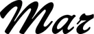 Produktbeispiel Schriftzug - Mar