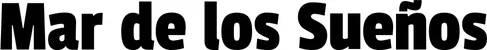 Produktbeispiel Schriftzug - Mar de los Sueños
