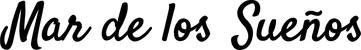 Produktbeispiel Schriftzug - Mar de los Sueños