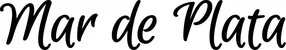 Produktbeispiel Schriftzug - Mar de Plata