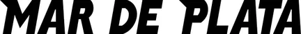 Produktbeispiel Schriftzug - Mar de Plata