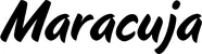 Produktbeispiel Schriftzug - Maracuja