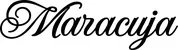 Produktbeispiel Schriftzug - Maracuja