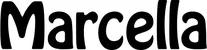 Produktbeispiel Schriftzug - Marcella