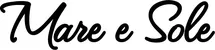 Produktbeispiel Schriftzug - Mare e Sole