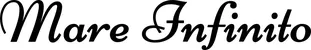 Produktbeispiel Schriftzug - Mare Infinito