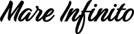 Produktbeispiel Schriftzug - Mare Infinito