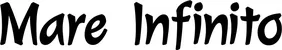 Produktbeispiel Schriftzug - Mare Infinito