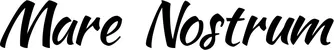 Produktbeispiel Schriftzug - Mare Nostrum