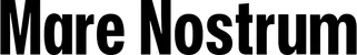 Produktbeispiel Schriftzug - Mare Nostrum