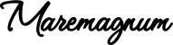 Produktbeispiel Schriftzug - Maremagnum