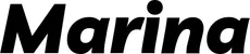 Produktbeispiel Schriftzug - Marina