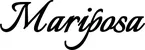 Produktbeispiel Schriftzug - Mariposa