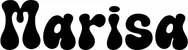 Produktbeispiel Schriftzug - Marisa