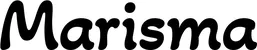 Produktbeispiel Schriftzug - Marisma