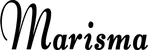 Produktbeispiel Schriftzug - Marisma