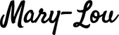 Produktbeispiel Schriftzug - Mary-Lou