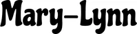 Produktbeispiel Schriftzug - Mary-Lynn