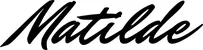 Produktbeispiel Schriftzug - Matilde