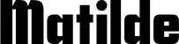 Produktbeispiel Schriftzug - Matilde