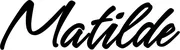Produktbeispiel Schriftzug - Matilde
