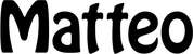 Produktbeispiel Schriftzug - Matteo