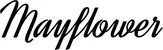 Produktbeispiel Schriftzug - Mayflower