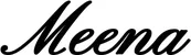 Produktbeispiel Schriftzug - Meena